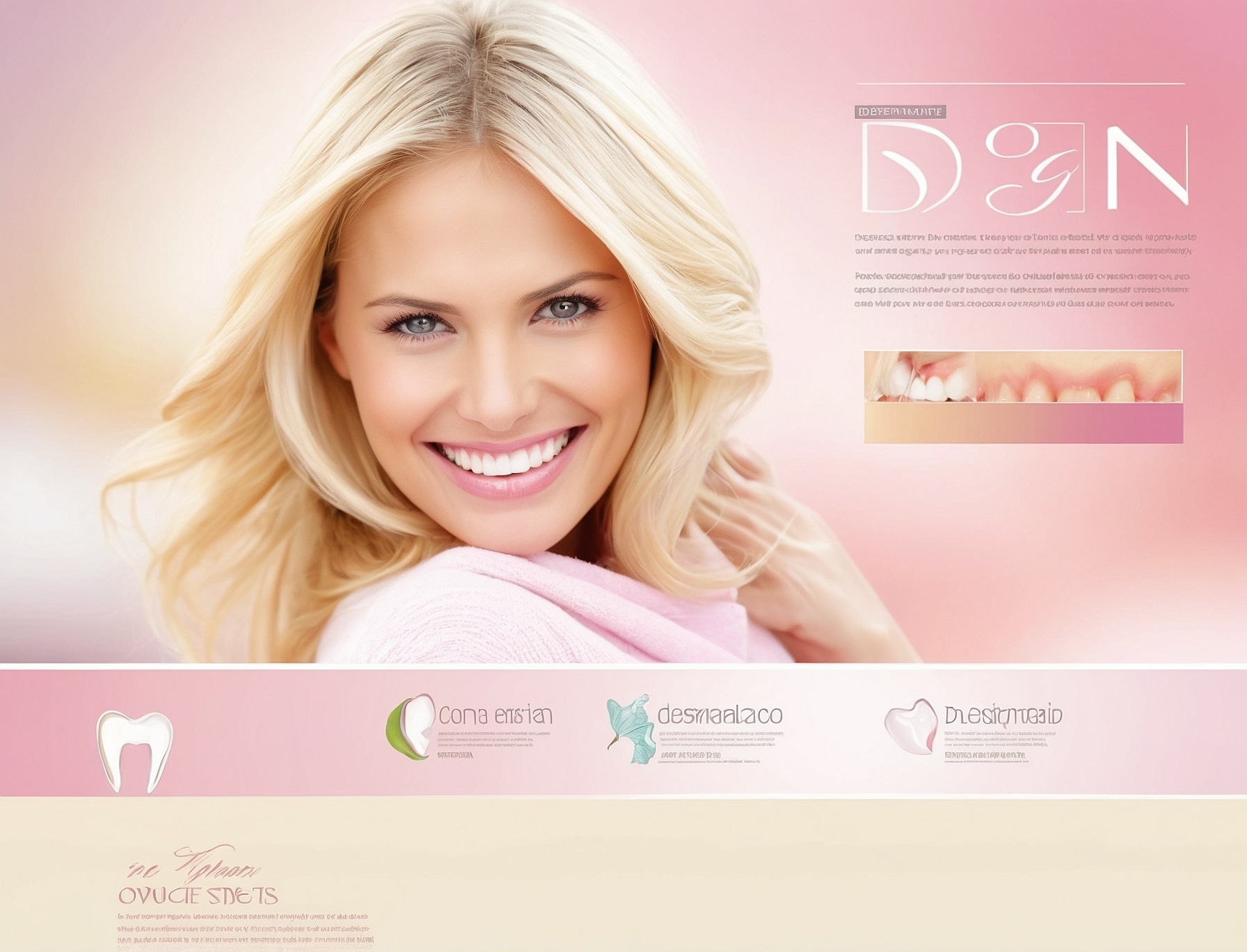 Sonrisa perfecta con estética dental.