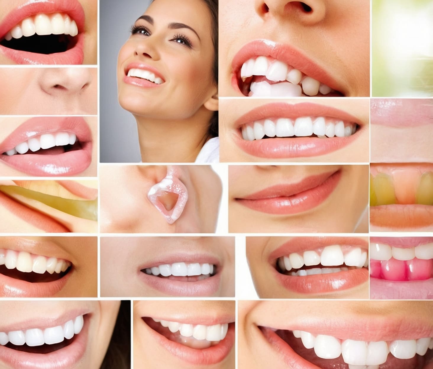 Dientes alineados y saludables